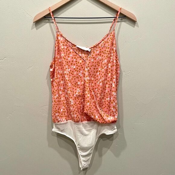 NWT Lush Pink Bodysuit - Size: Small - Picture 1 of 9